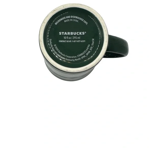Starbucks 2020 Holiday Christmas Tree Mug Coffee‎ Cup  10oz Green W/ Logo - Picture 5 of 6